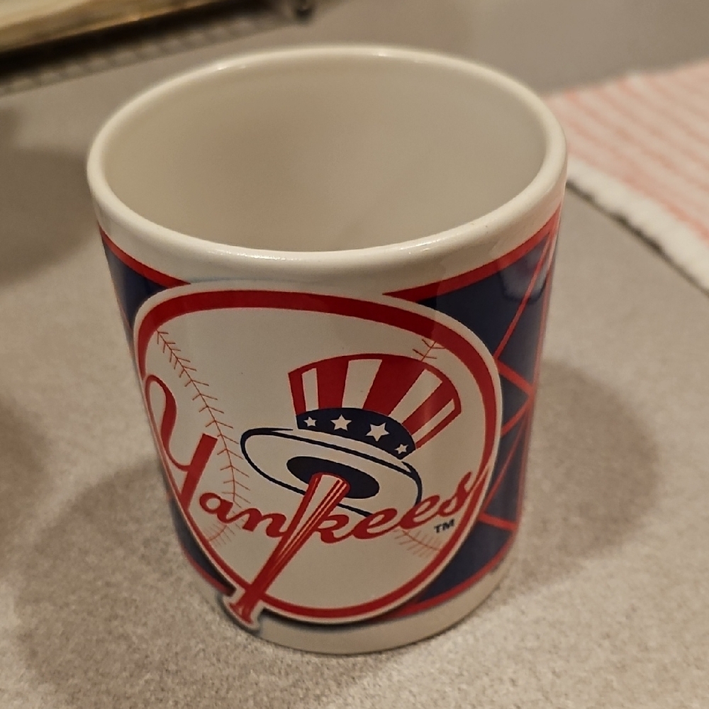 Blue and White Mug